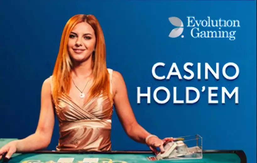 Play Casino Hold'em with a live dealer.