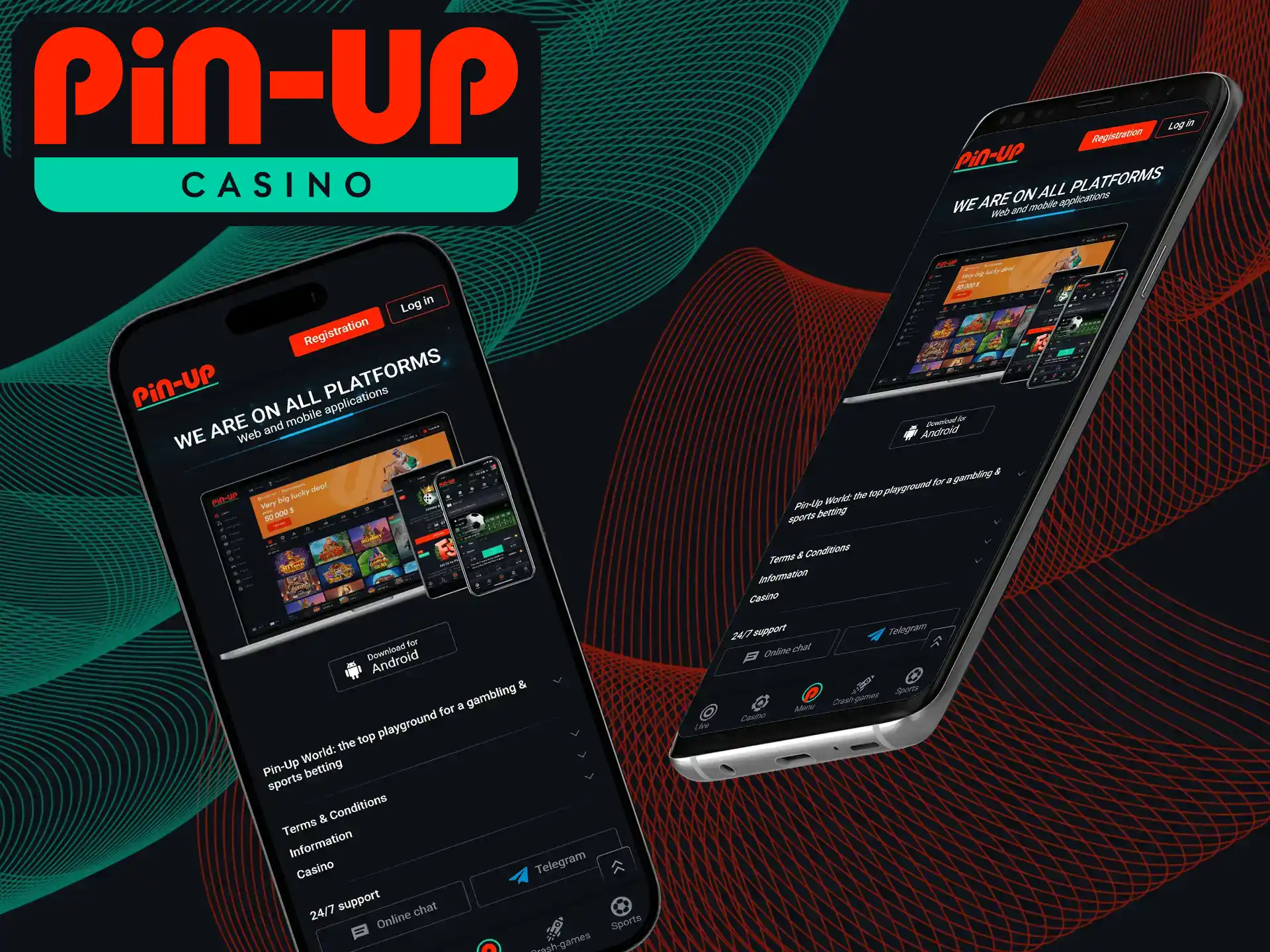 You'll need to follow a couple of steps to launch games at Pin-Up Casino in India.