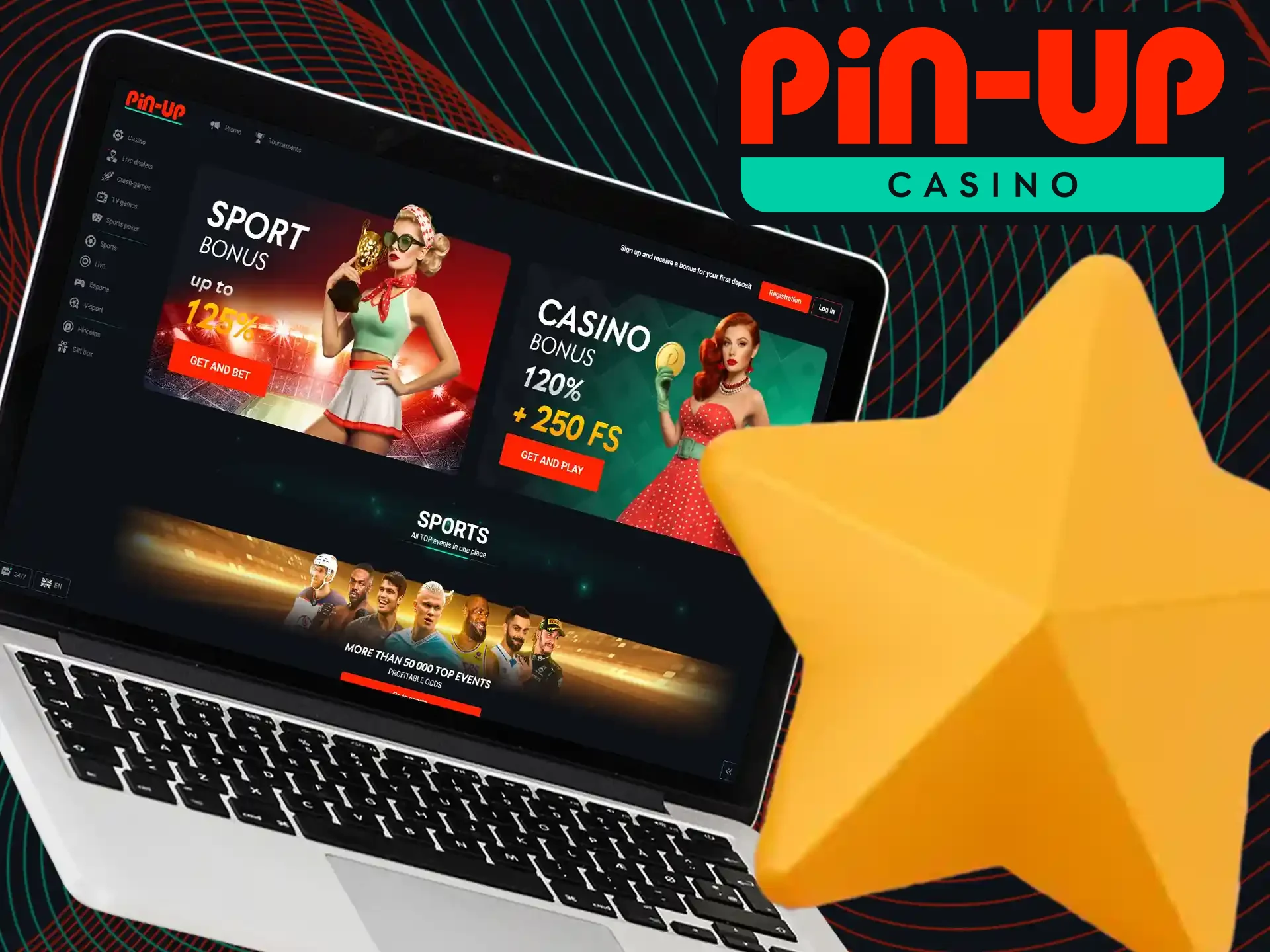 Pin-Up Casino offers a selection of online games, a great welcome package and fast withdrawals!