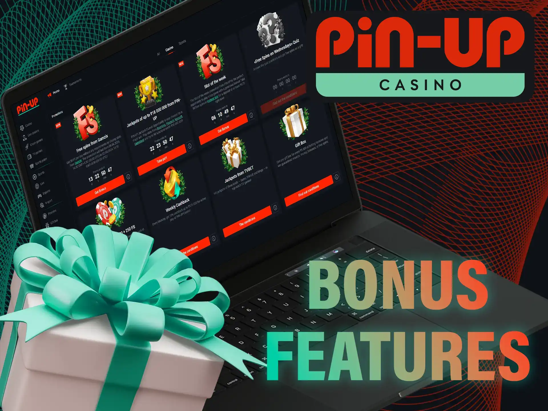 Pin-Up Casino often offers bonus features for slots!