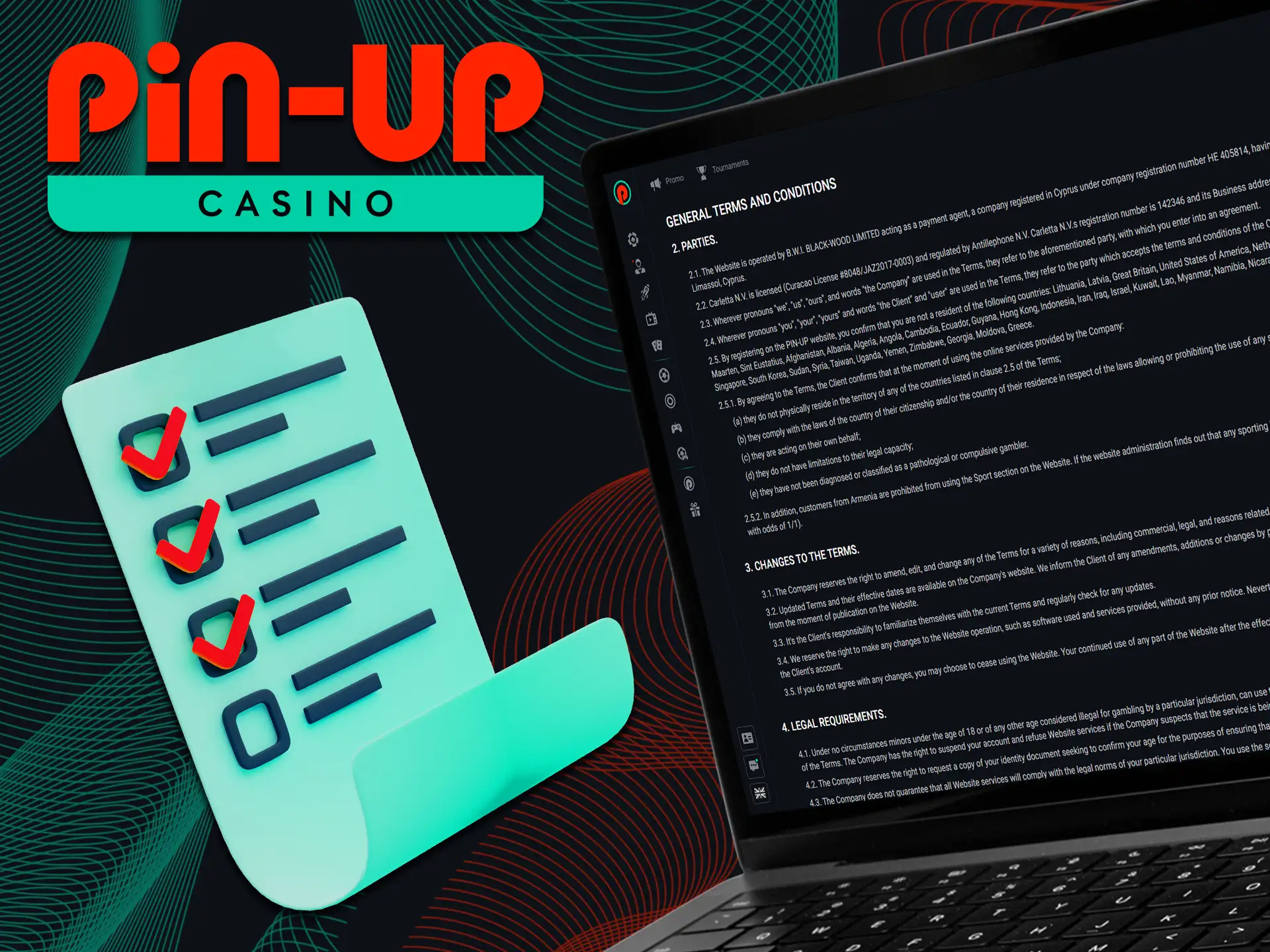 Pin-Up Casino assures players of a safe and fair environment.